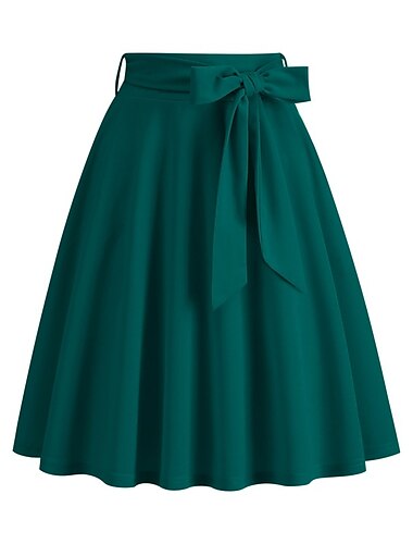  Retro Vintage 1950er Rock Partykostüm Damen Party / Abend Junggesellinnenabschiedsparty Erwachsene Röcke