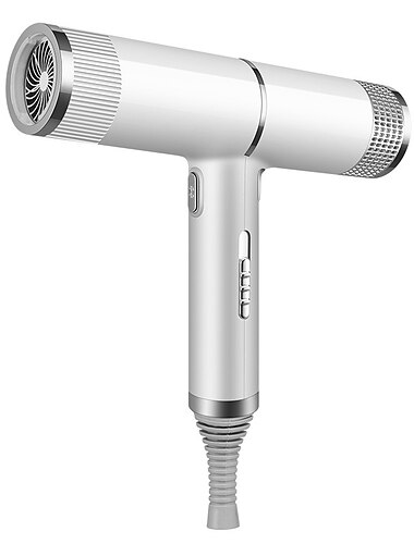  Difusor de secador de pelo de viento fuerte para secadores de pelo, electrodomésticos, soplador de pelo de alta potencia, anión de luz azul, herramientas antiestáticas para el cabello