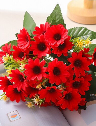  女性の日のギフト、造花、フェイク牡丹ブーケ、シルク造花、結婚式のセンターピース、ブーケ、DIYの花の装飾、家の装飾、母の日、バレンタインデー、母の日のギフト、お母さんへ。