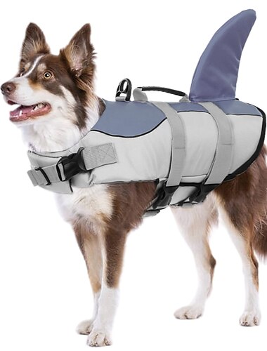  Perros Chaleco Chaleco salvavidas Chaleco salvavidas para perros Moda Reflexivo Deportes y Ocio Seguridad Playa Azul Piscina Ropa para perros for Fornido Perro perdiguero de oro Bichón Fris