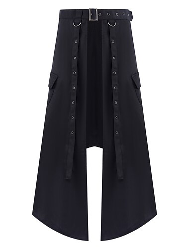  Retro Vintage Punk & Gothic Mittelalterlich Rock Hose Ren Faire Vampir Herren Steampunk Maskerade Party Erwachsene Röcke