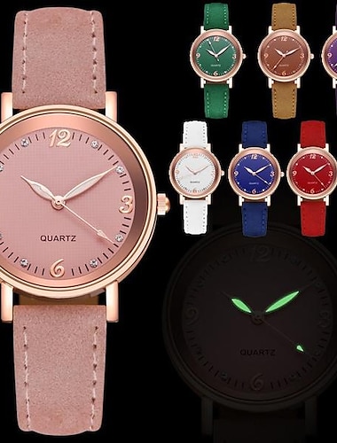  πολυτελές γυναικείο ρολόι χαλαζία μόδα γυναικείο ρολόι χειρός high-end συνοπτικό και ποικίλο χρωματικό βραχιόλι μόδας για γυναικείο casual ασορτί ρολόι