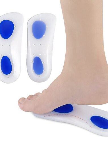  1 pár gél sarokcsésze talpi fasciitis betétek - szilikon gél sarokpárna sarokfájdalomra csontsarkantyú & Achilles fájdalom gél sarokpárnák és csészék alátét & lengéscsillapító támaszték