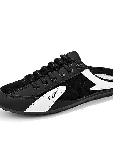  Lässige Slip-On-Sneaker für Herren mit offener Ferse und leichtem Schnürschuhdesign – ideal für den Sommer und den täglichen Tragekomfort