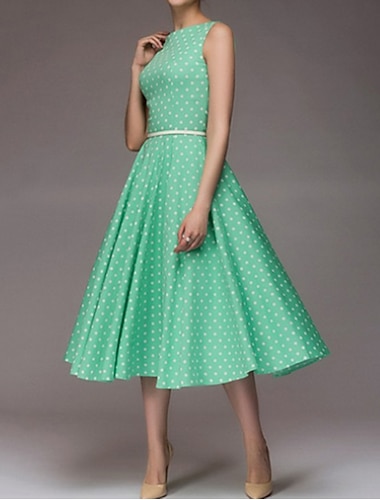  50 s a-ligne robe rétro vintage 1950 s balançoire robe flare robe femme costume vintage cosplay décontracté quotidien robe