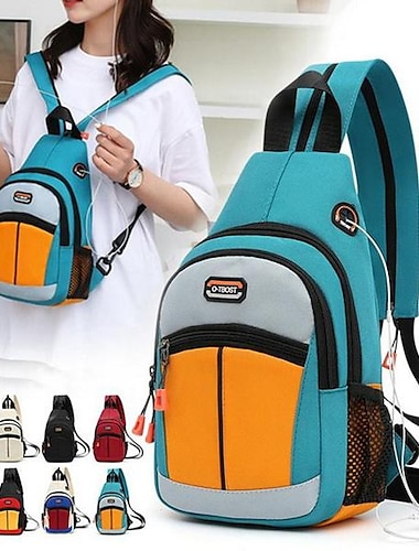  nouveaux hommes mode féminine multi fonction mini sac à dos petit sac de poitrine sac de messager sac de sport féminin sac à dos de voyage sac à bandoulière fille sac à dos imperméable tissu oxford