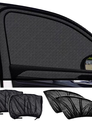  starfire 2 יחידות וילון לרכב כילה לרכב שמשיה חלון לרכב קיץ נגד יתושים קרם הגנה אוורור בידוד חום