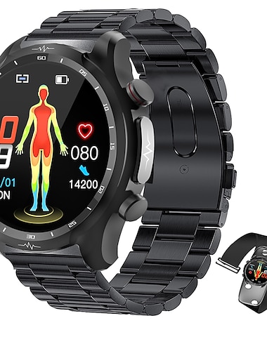  iMosi E430 Умные часы 1.39 дюймовый Смарт Часы Bluetooth ЭКГ + PPG Педометр Напоминание о звонке Совместим с Android iOS Женский Мужчины Водонепроницаемый Медиа контроль Напоминание о сообщении IP68