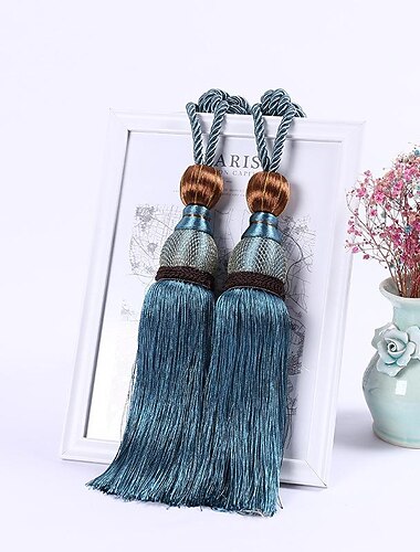  σχοινί κουρτίνα φούντα γραβάτα πλάτες κουρτίνα κρόσσια δεσίματα συγκράτησης κουρτίνες παραθύρου προμήθειες κουρτίνα σχοινί αξεσουάρ δωματίου