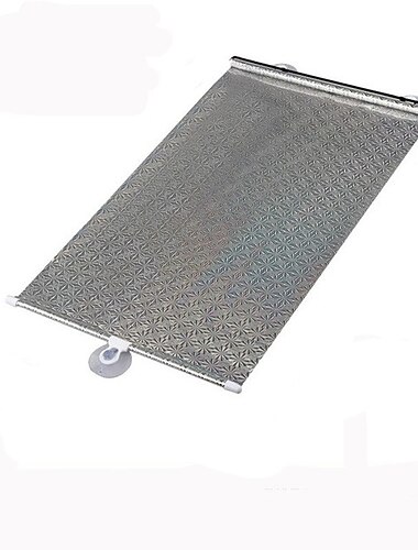  Starfire Auto-Sonnenschutzvorhang hinteres Seitenfenster vorne/hinten Windschutzscheibe Sonnenschutz blinkt schwarze Abdeckung Saugnapf universelles Autozubehör