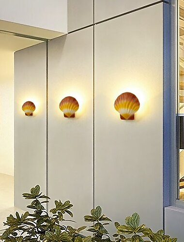  Lightinthebox luces de pared para interiores 10w led estilo nórdico sala de estar tiendas cafeterías luz de pared blanca cálida de acero 110-240v