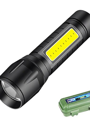  Hand Taschenlampen LED Sender Automatisch Beleuchtungsmodus inklusive USB-Kabel Neues Design Einfach zu tragen Langlebig Für den täglichen Einsatz