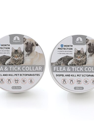  bescherm uw huisdier veilig tegen vlooien & teken met deze anti-mijt halsband s voor kat m voor hond geschikt voor alle maten
