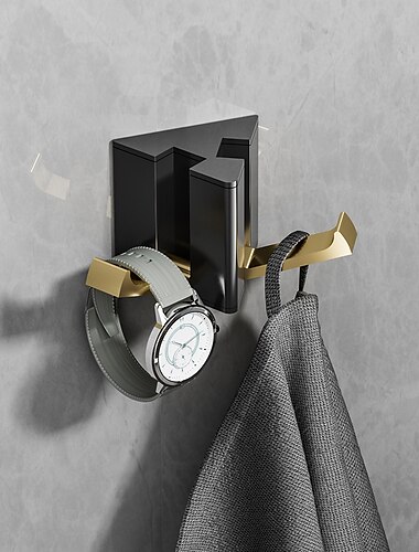  kleiderhaken wand kleiderhaken aluminium raum europäischen stil aluminium mantel badezimmer mantel wandhaken schwarz wand kleiderbügel