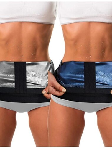  Entrenador de cintura para mujer, cinturón de sudor para sauna, recortador de cintura