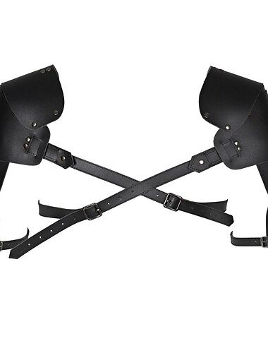  Retro Vintage Punk & Gothic Mittelalterlich Rüstung Nachthemd Schulterpanzer Ren Faire Krieger Ritter Wikinger Herren Damen Unisex Vikinger Leistung Veranstaltung / Fest Bühne Erwachsene