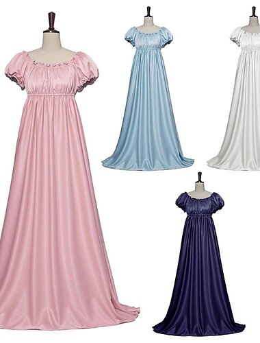  Übergrössen Viktorianisch Mittelalterlich Renaissance Cocktailkleid Vintage-Kleid Ballkleid Damen Mädchen Kostüm Jahrgang Cosplay Party Halloween Karnival Kleid