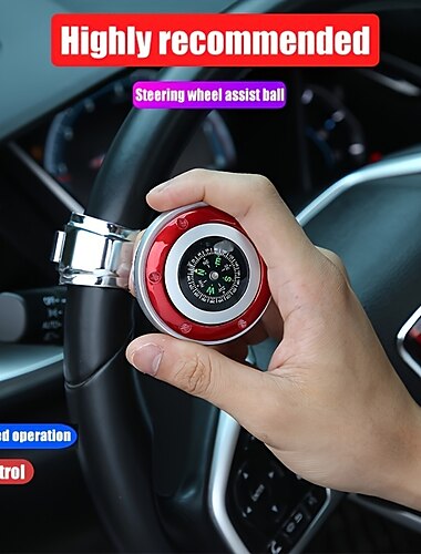  maksimer din kørekomfort med en 360° roterende rat-booster-bold!