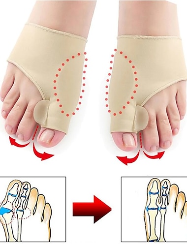  2 teile/para zehenseparator hallux valgus bunion corrector hammer zehenglätter fußschmerzlinderung orthopädische pediküre werkzeuge fußpflege