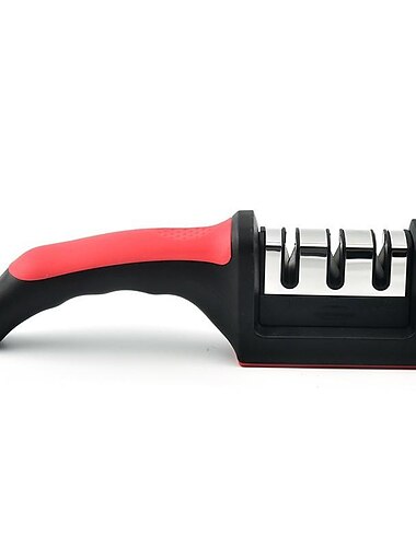  Knife Sharpener 4 Stages Professional Kitchen Sharpening Stone Grinder Knives Whetstone Tungsten Diamond Ceramic Sharpener Tool