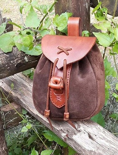  Pirate Viking Rétro Vintage Epoque Médiévale sac Homme Femme Costume Vintage Cosplay Utilisation Scène Sac Halloween