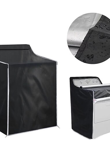  pesukoneen kansi vetoketjulla design oxford kangas vedenpitävä pesukone ja kuivausrumpu peittää täysin automaattisen rumpupesukoneen suoja