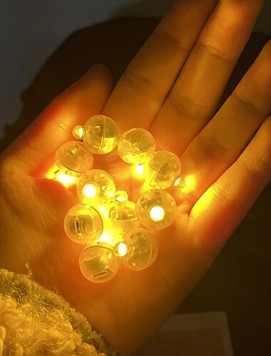  Aan / Uit Kerstmis Nieuwjaar AAA-batterijen aangedreven 8 stuks