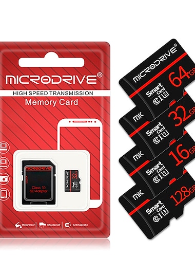  klass 10 minneskort 256gb 128gb flash micro tf-kort höghastighets smart mini sd-kort 16 32 64 128gb minneskort för telefon