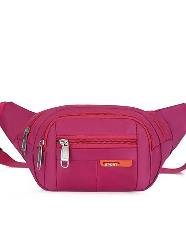  schwarze wasserdichte Hüfttasche – Gürteltasche mit mehreren Taschen für Reisen, Wandern, Laufen und Outdoor-Sport