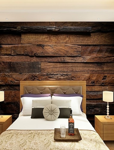  murale carta da parati adesivo da parete che copre la stampa adesiva richiesta finto legno plancia tela arredamento per la casa