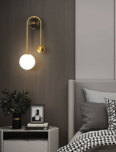  LED ウォールランプ ストリップ デザイン 23 インチ モダン LED 背景壁ランプ リビング ルーム ベッドルーム ベッドサイド 5 ワット アルミニウム 屋内 ウォール ライト 照明燭台 ウォームホワイト/ホワイト 1 個 110-240v