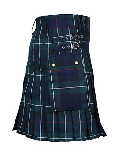  Retro Vintage Punk & Gothic Mittelalterlich Rock Schottische Nutzkilts Ren Faire Herren Keltisch Maskerade Alltagstauglich Erwachsene Röcke