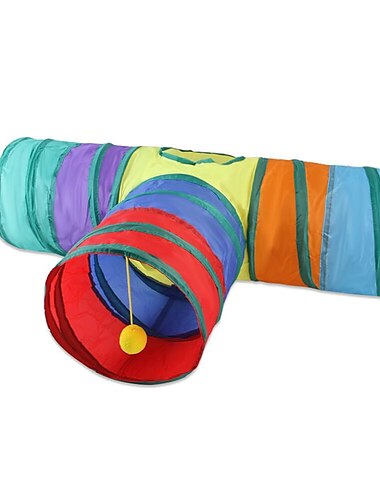  Katzenspielzeug, Mausform, Bälle, faltbarer Katzenkätzchen-Spieltunnel, lustige Katzen-Stickmaus-Zubehör