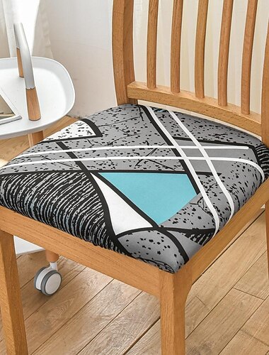  Funda elástica para silla de comedor, funda elástica para asiento, protector de silla para comedor, fiesta, hotel, boda, suave, extraíble, lavable