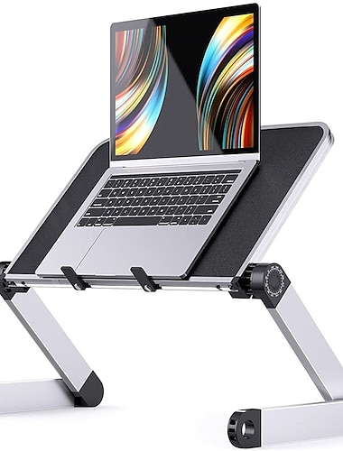 Soporte para tableta Portátil Rotativo Plegable Soporte para teléfono para Hogar Escritorio Cabecera Compatible con iPad Ordenador Portátil Accesorio para Teléfono Móvil
