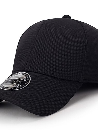  Pánské Kšiltovka Trucker Hat Černá Tmavomodrá Polyester Cestování Plážový styl Venkovní Dovolená Bez vzoru Nastavitelná Proti sluci Prodyšné Módní