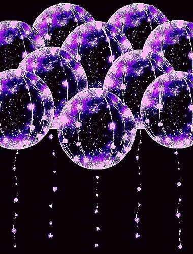  Κομψά Φωτιστικά Γάμου Δεξίωσης Φωτιστικά Μπαλόνια Λαμπερά Υποστηρίγματα Γάμου Διακόσμηση Διαφανών Φυσαλίδων Γαμήλια Μπαλόνια Γιρλάντες Φωτισμού  Δώρο