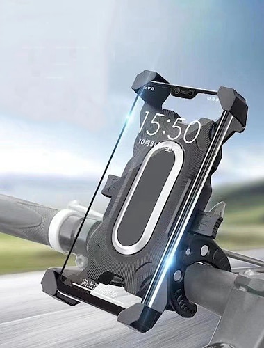 オートバイの電話マウント 自転車用スマホマウント 回転可 取り外し可 電話ホルダー のために オートバイ バイク と互換性があります すべての携帯電話 携帯電話アクセサリー