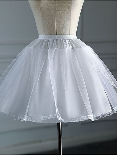  Élégant Années 1950 Cosplay Lolita Robe Jupe à cerceaux Crinoline Princesse Mariée Princesse Femmes Fille Halloween Carnaval Performance Mariage Soirée Adulte Jupon