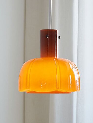  led pendellamper galss design 10" kjøkkenøy belysning moderne gårdshus foajé entré lysarmaturer tak hengende globus over bord ledning justerbar 1 stk 110-240v