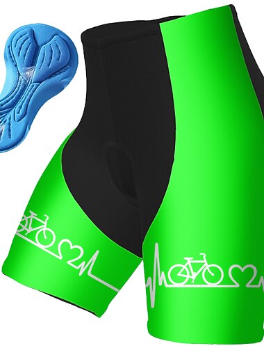  Ανδρικά Γραφική Αστείος Σορτς ποδηλασίας Ποδήλατο Σορτσάκια με Μαξιλαράκια Παντελόνια Φούστες Ποδηλασία Βουνού Ποδηλασία Δρόμου Αθλητισμός 3D Pad Γρήγορο Στέγνωμα Αντανακλαστικές Λωρίδες Ύγρανση