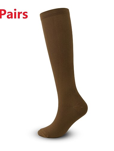  6 paria urheilulliset kompressiourheilusukat pitkät miesten naisten sukat hengittävät mukavat liukumattomat nopeasti kuivuvat kuntosaliharjoittelu koripallojuoksu aktiivinen harjoittelu lenkkeily urheilu nailon musta valkoinen harmaa