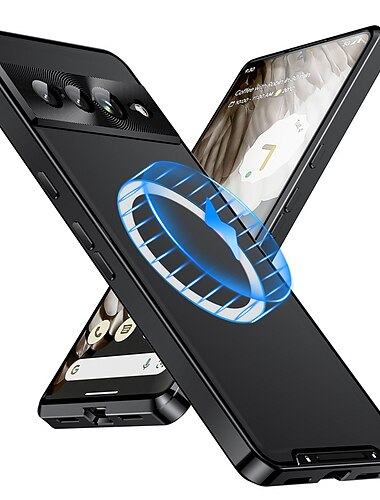  τηλέφωνο tok Για Google Pixel 9 Pro Pixel 9 Pro XL Pixel 8 Pro Pixel 8 Pixel 9 Pixel 7 Pixel 7 Pro Πίσω Κάλυμμα Θήκη μαγνητικής προσρόφησης Φορητά Ημιδιαφανές Εξαιρετικά λεπτή Μονόχρωμο PC Μεταλλικό