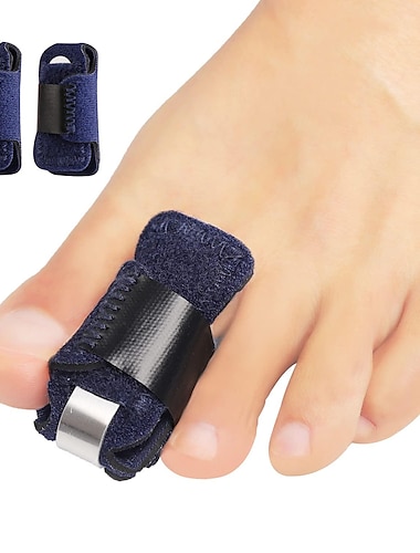  1PC Toe Splint, U-Shaped Toe Straightener, Hammer Toe Corrector for Women and Men, Toe Brace for Crooked Toe, Mallet Toe, Bent Toe, Claw Toe, Toe Wrap to Align and Support Broken Toe