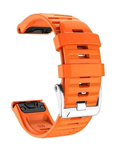  Uhrenarmband für Garmin Fenix 7 7X 6 6X Pro Epix Pro 47mm 51mm Instinct 2X Approach S70 47mm S62 S60 Forerunner 955 945 Epix Marq Descent Quatix 22mm 26mm Silikon Ersatz Gurt Verstellbar Sportarmband
