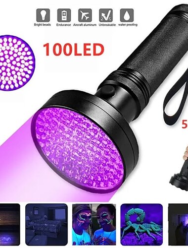  Handzaklampen LED LED emitters Automatisch Verlichtings Modus inklusive Batterien Draagbaar Nieuw ontwerp Duurzaam Dagelijks gebruik 51 led Lichtbron Kleur