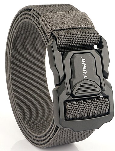  Voor heren riem Tactische riem Nylon webwerkriem Zwart Koningsblauw Nylon Militair Leger Effen Alledaagse kleding Uitgaan Weekend