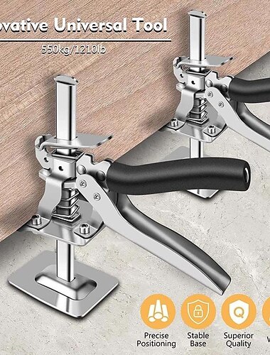  volledig stalen tegelhoogteverstelling lift voet lifter lift positioneringspad hoge tegelwerker bestrating muur baksteen hardware tools