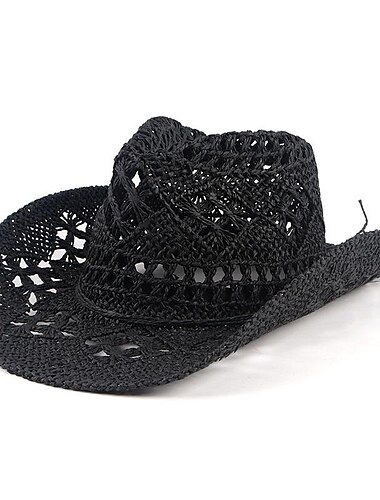  West Cowboy Amerikaner 18. Jahrhundert 19. Jahrhundert Bundesstaat Texas Cowboy-Hut Herren Damen Kostüm Jahrgang Cosplay Festtage Urlaub Hut Maskerade