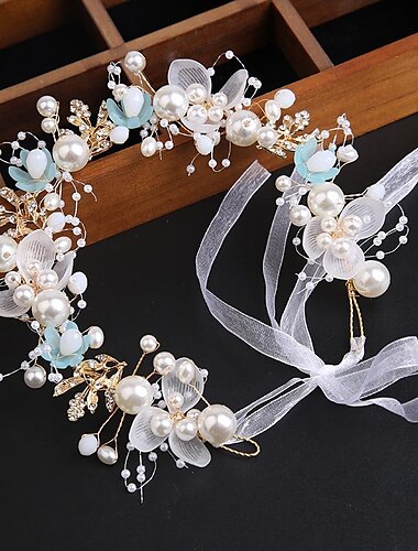  Mädchen Blumen Kopfschmuck Haarschmuck Armband Leistungszubehör, Geschenk für Kinder, Kinderzubehör